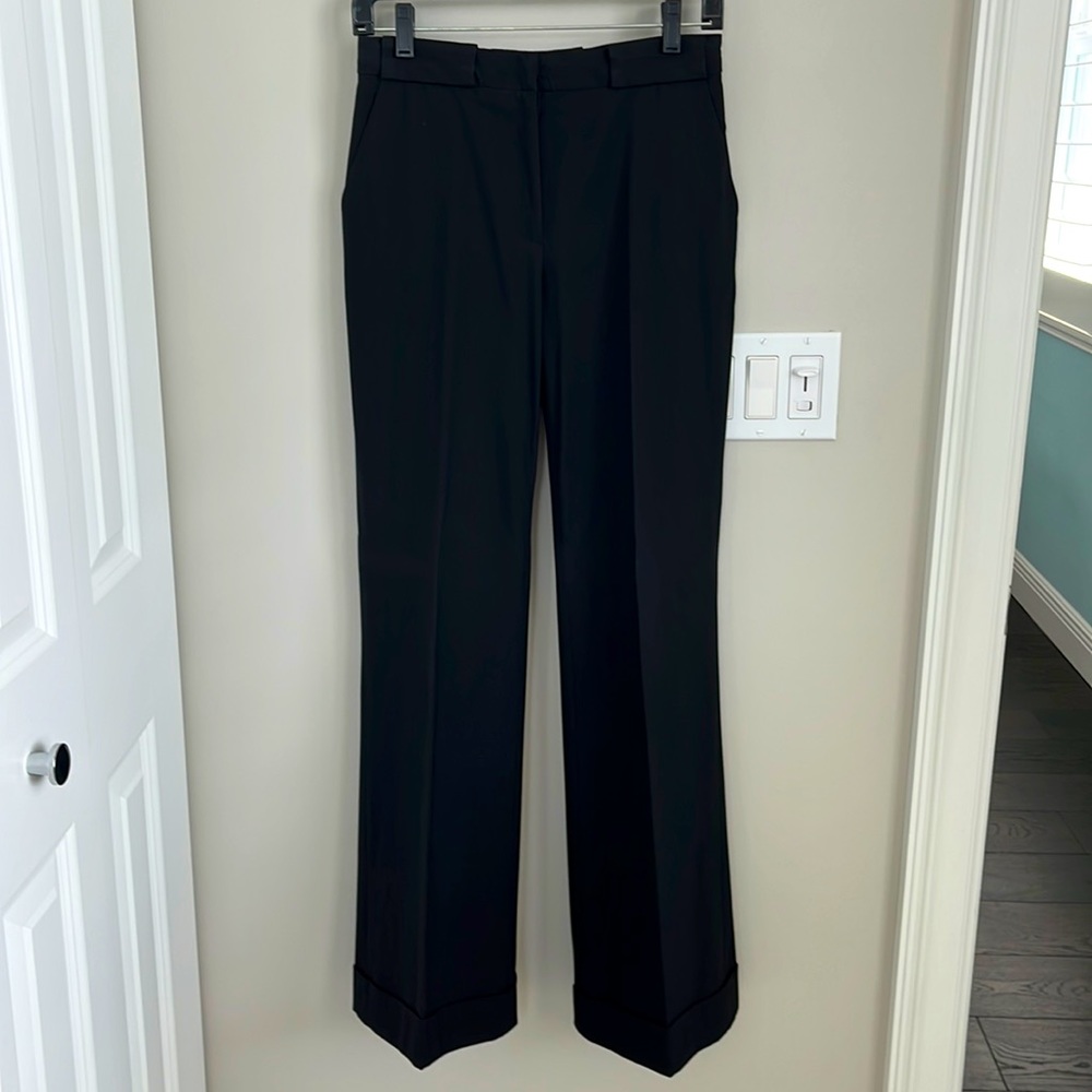 Donna Degnan wide leg dress pants.